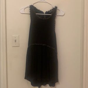 Black oversized tank/tunic